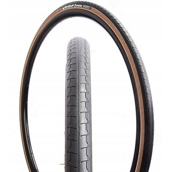 MICHELIN Klassisk Dæk 700x28 med Beige Kant