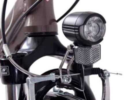 LED Forlygte til Cykel med Dynamo og Reflektorer