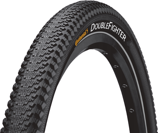 CONTINENTAL DOUBLE FIGHTER 26x1,90 GRUSCYKELDÄCK