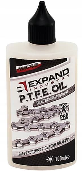 Laajennettava PTFE 100 ml ketjuöljy Teflonpinnoitteella