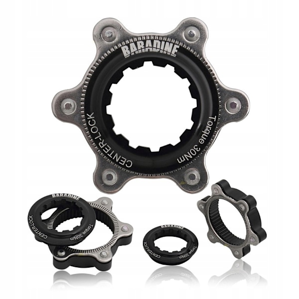 Adapter til Centerlock Bremser BARADINE BC02, Sort Cyclist Edition