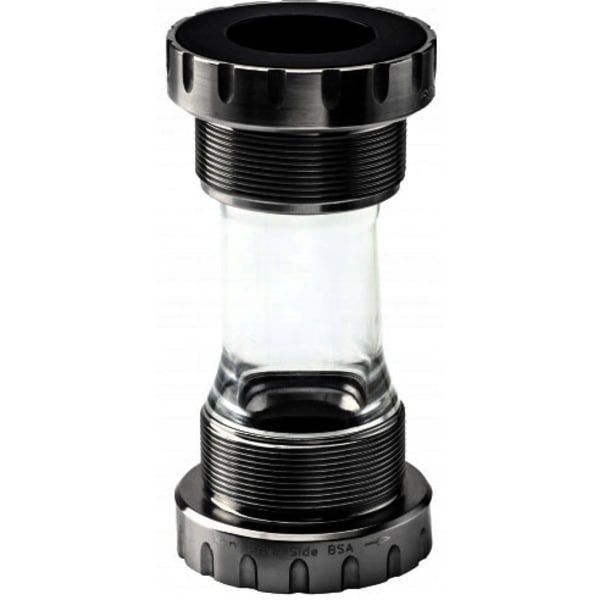 NECO B401 Hollowtech II Deore BSA Bundbeslag i Sort Finish