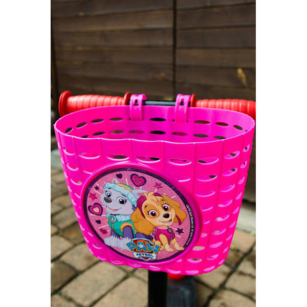 Plastkurv til Cykler og Løbehjul med PAW Patrol Design
