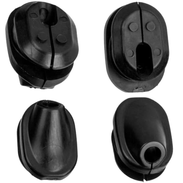 Gummigenomföring 7x8mm 4-pack SMGM02 För EWSD50 Di2