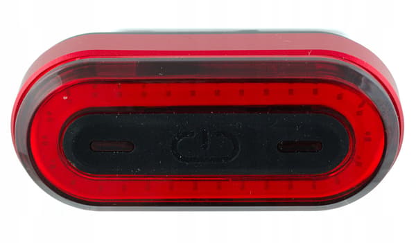 PROX IRIS Genopladelig USB Cykelbaglygte, 50 Lm
