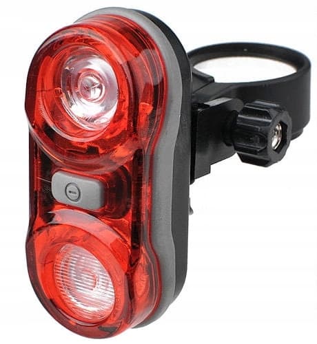 PROX GEMMA cykel baglygte batterier 2x0,5W