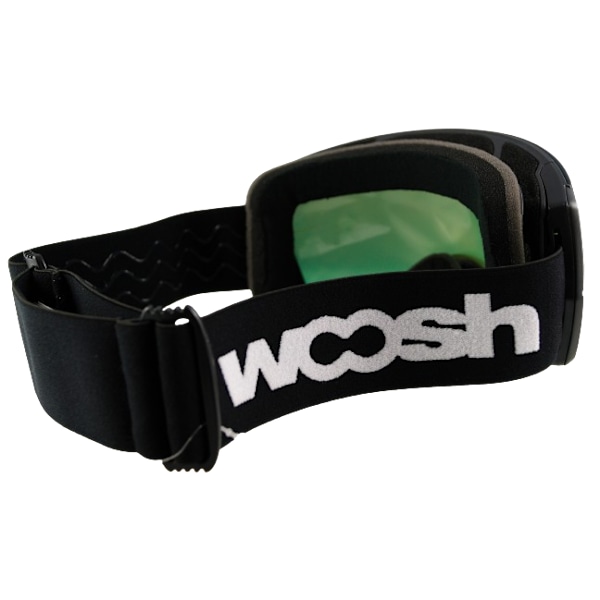 WOOSH Skibriller REVO SHIFT UV400 Anti-Dug, Unisex Vinter 2024, Sort/Orange