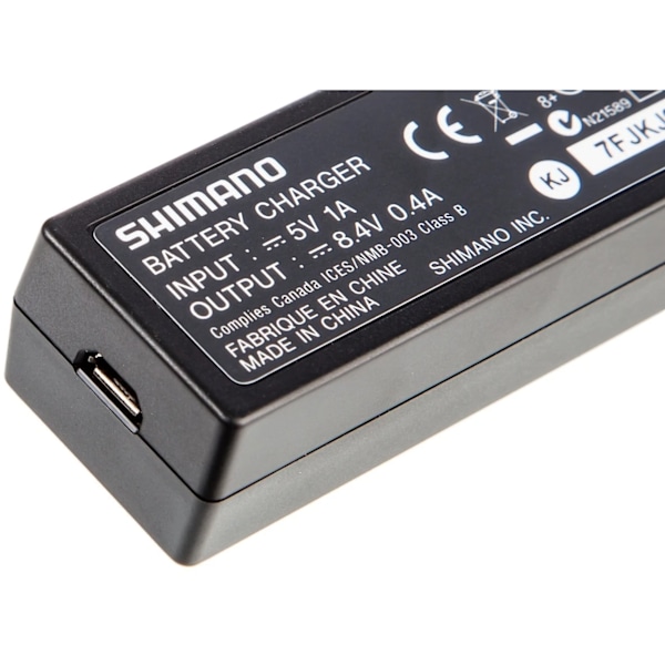 Oplader til Shimano Di2 (SMBCR2 & SMBTR2) Batterisystem