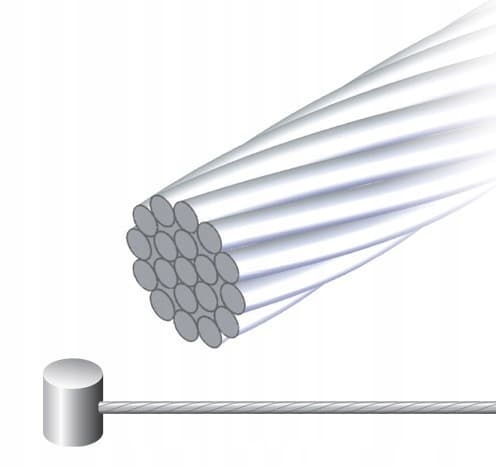 JAGWIRE galvaniseret bremsekabel 1,6 x 2000 mm