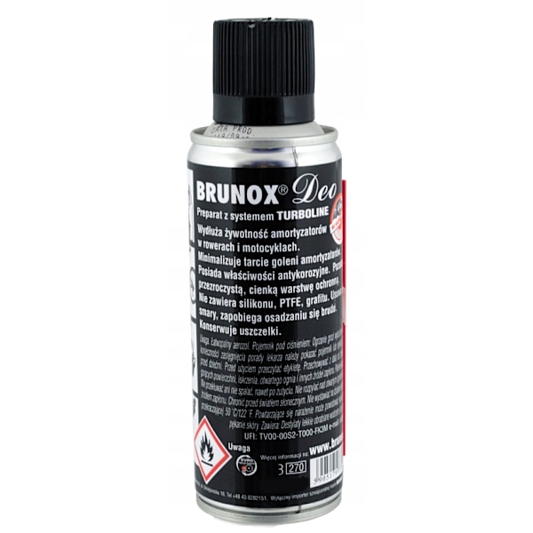 BRUNOX DEO Schweizisk Støddæmperfedt 100ml Professionel Smøring til Støddæmpere