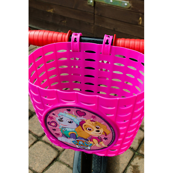 Plastkurv til Cykler og Løbehjul med PAW Patrol Design