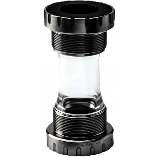NECO B401 Hollowtech II Deore BSA Bundbeslag i Sort Finish