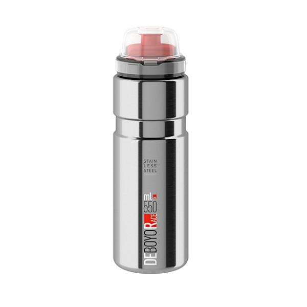 Pyöräilytermos 550 ml ELITE DEBOYO RACE - Ruostumaton Teräs, Mukana Suukappale ja Korkki
