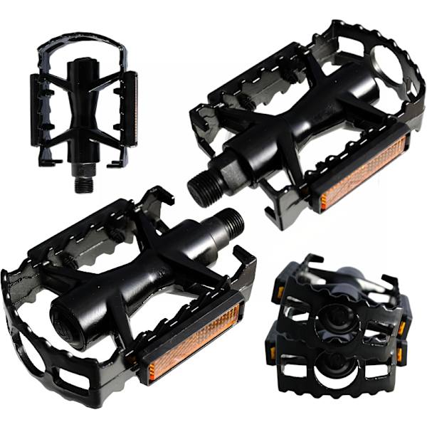 FEIMIN 961 Sort Aluminium Cykelpedaler