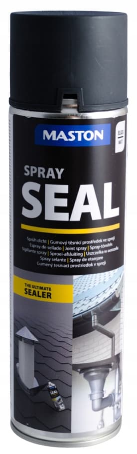 Professionel Sort Gummibelægning Spray Tætning