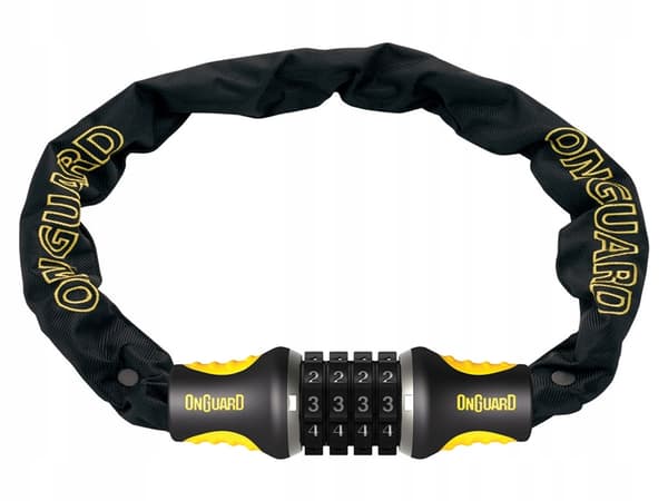 OnGuard 8122 Kodekædelås 75cm x 6mm til Cykel