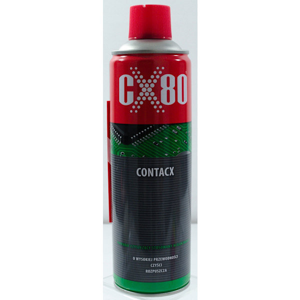 CX80 Sähköpuhdistusaine 500ml - Kontakti- ja sähköliitosten puhdistukseen