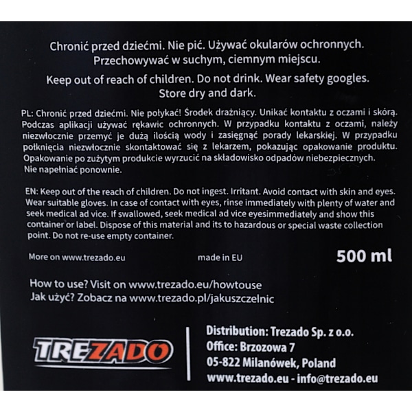 TREZADO Tubeless Rengastiiviste Nestemäinen 1L