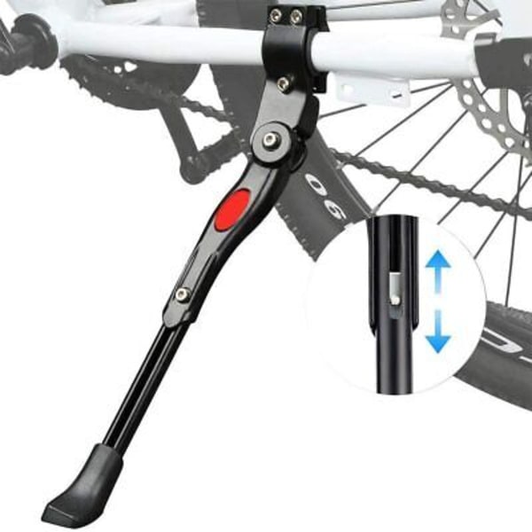 Cykelstödfot Sidoställ Justerbar 24-29 tum för Rammontering