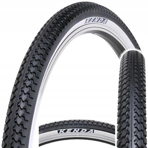 KENDA KOSMOS CYKELDÆK 26 x 1,75 HVID SIDE
