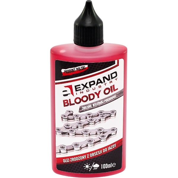 EXPAND KÆDEOLIE BLOODY OIL 100ml kædesmøring
