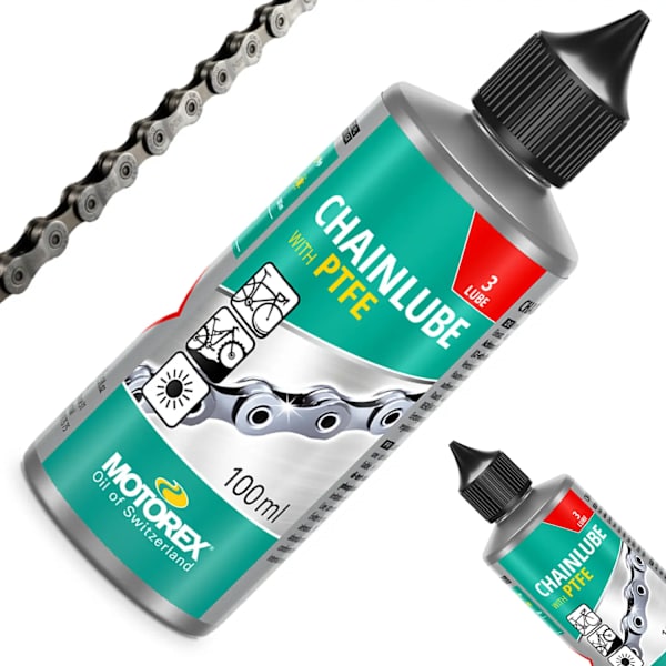 MOTOREX PTFE Teflon Ketjuöljy, 100ml – Huippulaadukas voiteluaine ketjuille