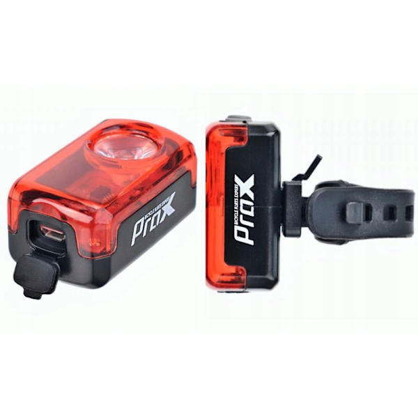 PROX ETA USB-ladattava CREE LED Polkupyörän Takavalo, 70 Lm, Pitkäikäinen Akun Takuu, Kapasiteetti 500mAh