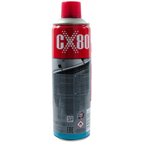CX80 Valkoinen Yleisvoiteluaine Lukkoihin ja Saranoihin - 500ml