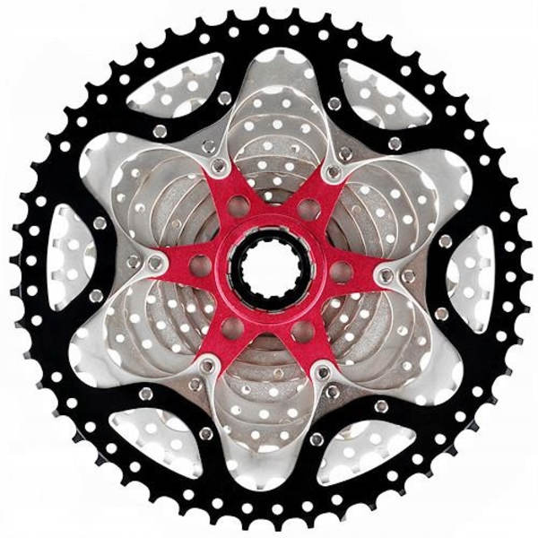 PROX 11-delad Kassett 11-50T Nicklad Stål Shimano-kompatibel