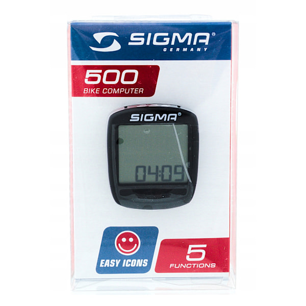 SIGMA 500 BC - Avanceret Cykelcomputer med 5 Funktioner