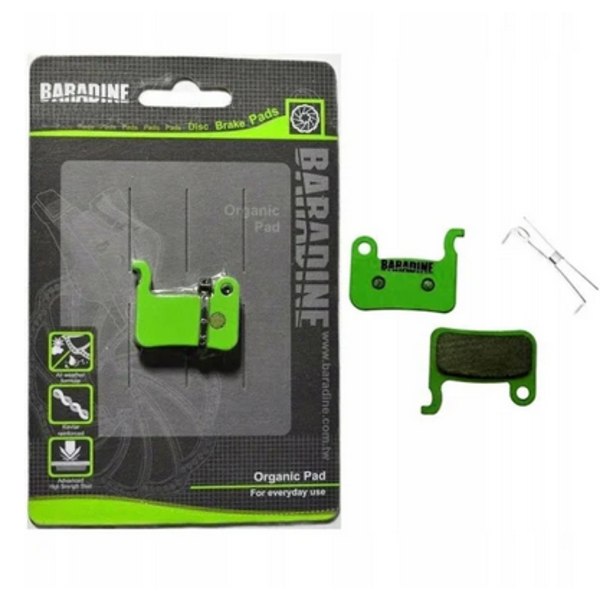 DS17 Resin Bremseklodser til SHIMANO XTR