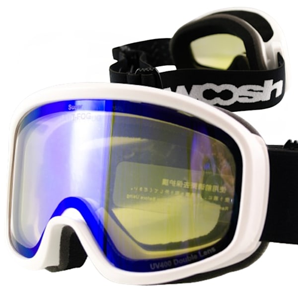 Junior Skibriller Woosh W157-1 - Multifarvet - Revo Shift & Anti-Fog Teknologi - Vinter 2024 Kollektion