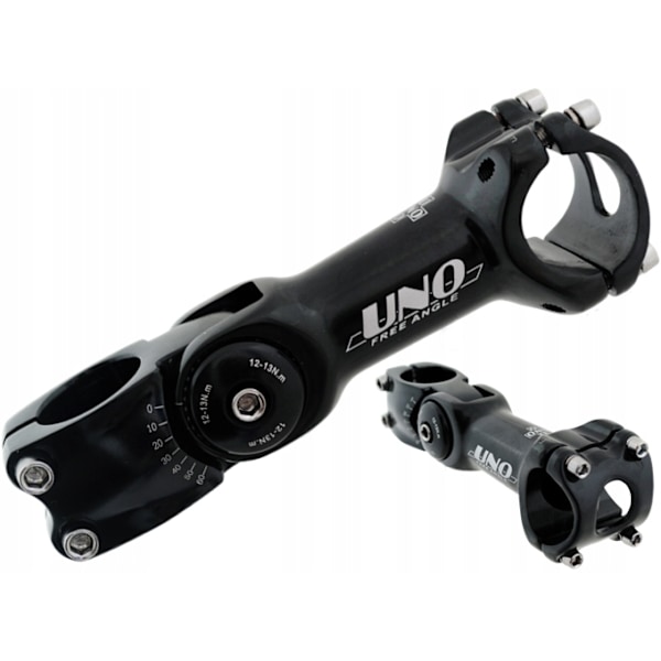 Justerbar Styrstam UNO 31,8x125mm för Cyklar