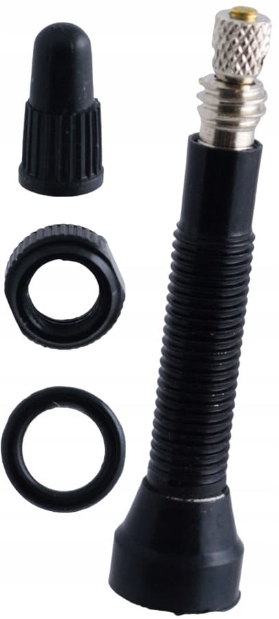 TREZADO Tubeless Ready UST Venttiilipari 2 kpl - Musta