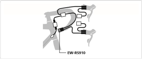 Shimano Di2 Integreret Rammekabel Interface EW-RS910, Dual-Port Controller