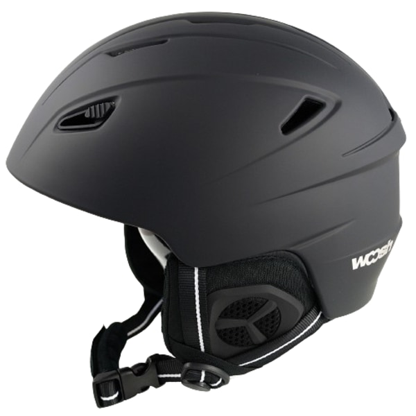 Skidhjälm Snowboardhjälm Matt Svart XL +Gratis
