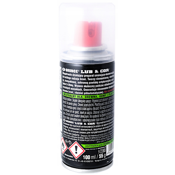 BRUNOX LUB&COR 100ml Våbensmøring og Beskyttelsesmiddel