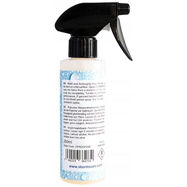 Storm Vattenavvisande Skospray & Klädspray - 250ml Hydrofob Behandling