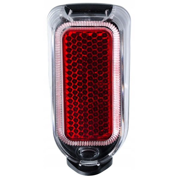 LED Cykellampa XC231 med Reflex för Stänkskärm