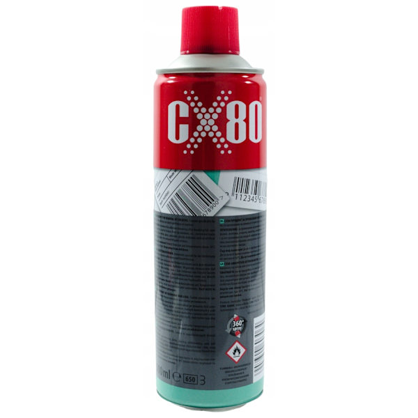 CX80 Tarran ja Liiman Poistaja 500 ml – Tehokas Liimajäänteiden Poistoon