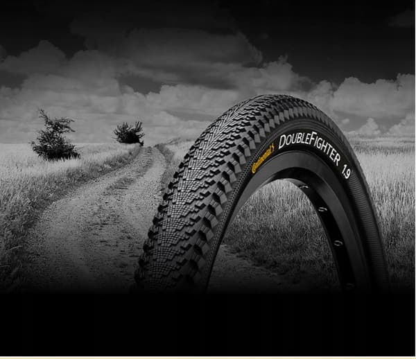 CONTINENTAL DOUBLE FIGHTER 26x1,90 GRUSCYKELDÄCK