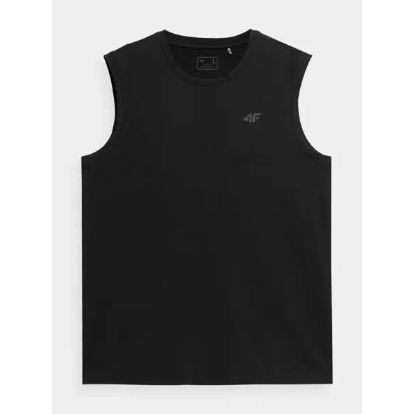 Herre XL Sort Tanktop 4F - Ærmeløs trøje i Moderne Design