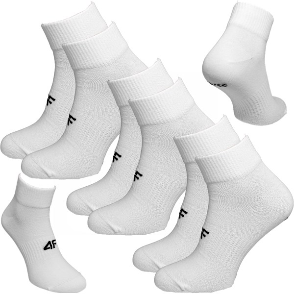 4F Sportstrumpor 3-Pack Ankelmodell Storlek 43-46