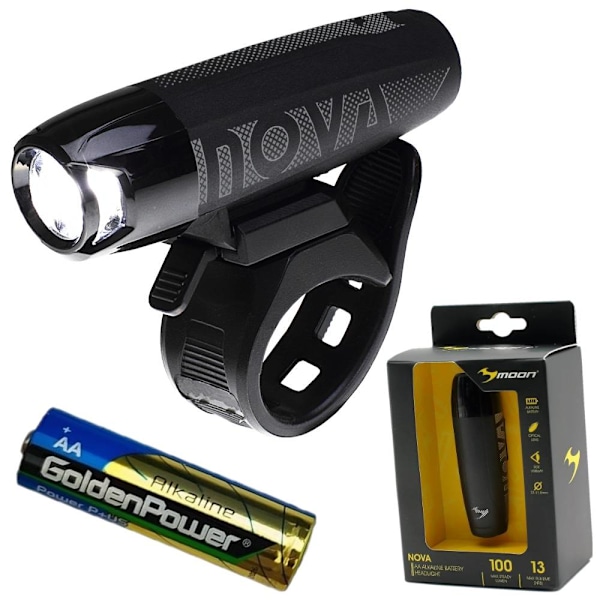 Cykellampa Fram MOON NOVA 100 lm Batteridriven AA