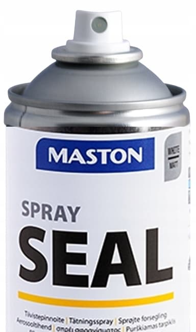 Sprayförsegling Vit Gummibeläggning Tätningsskikt