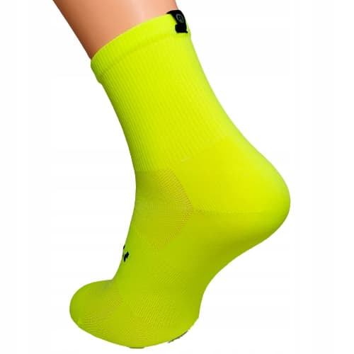 Rogelli Lätta Cykelstrumpor Fluo 2-Pack 44-47