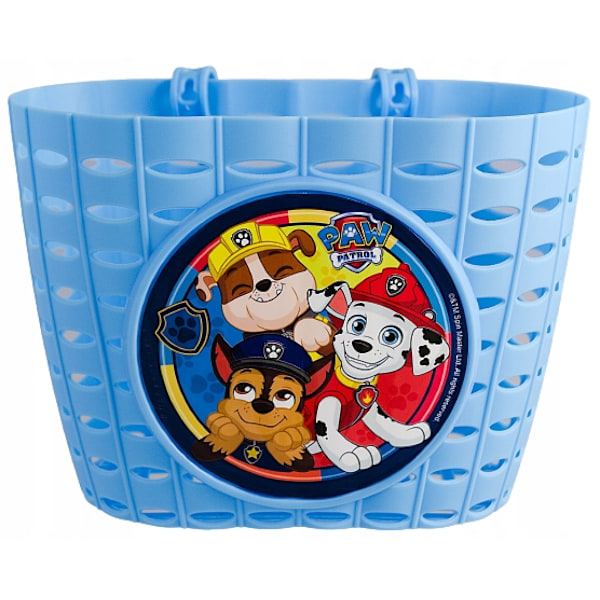 PAW Patrol Designet Plastikkurv til Cykler og Løbehjul