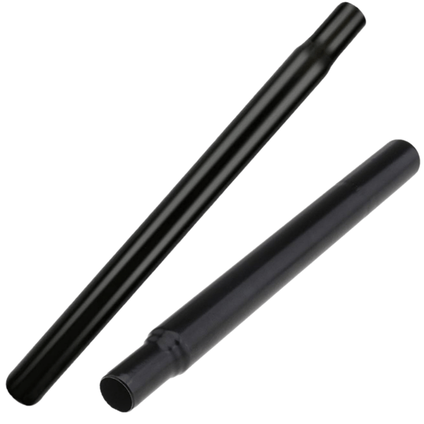 ZOOM Stålrörssadelstolpe 27,2x400 mm Svart