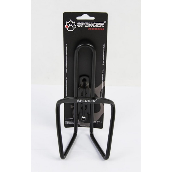 Sortyreholdere SPENCER, sort, aluminium