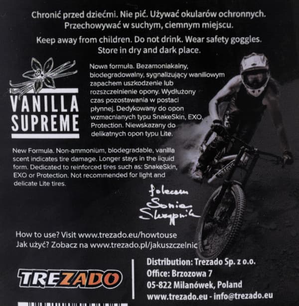TREZADO DÄCKTÄTNING VANILJDOFT 1 LITER